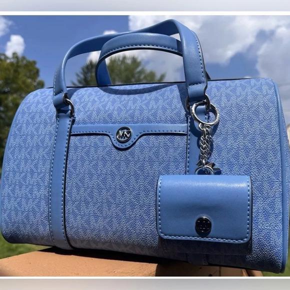 Michael Kors South Pacific Medium Duffle Satchel Crossbody Bag NWT - Picture 4 of 4